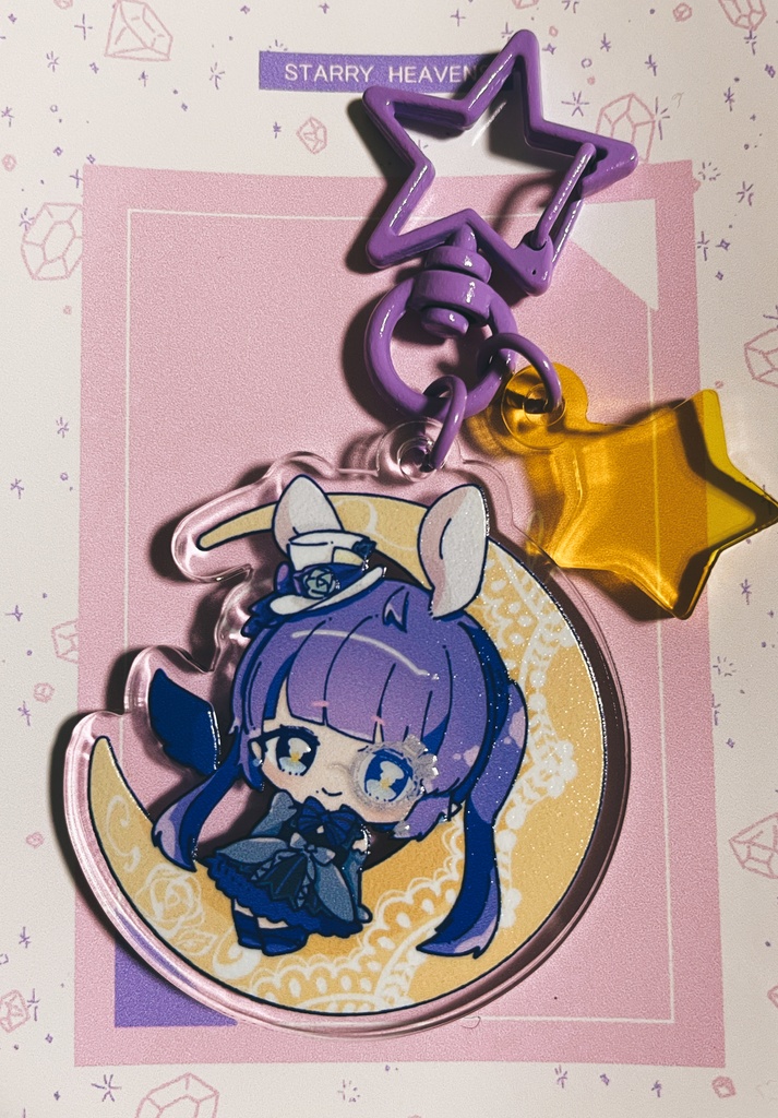せいらのお月さまアクキー