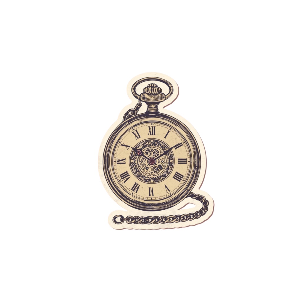 アンティーク風ジャンクジャーナル素材30個セット|PNGダウンロード⦅canva⦆