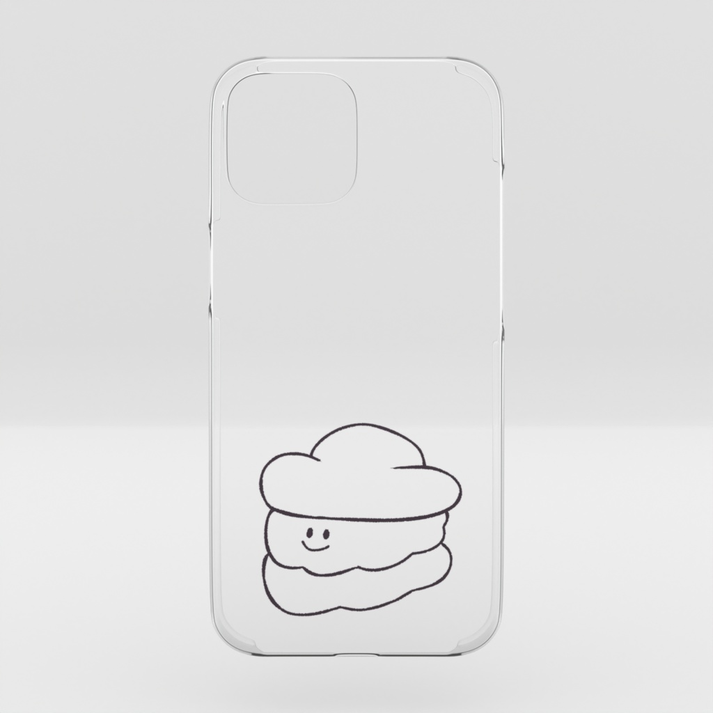 iPhoneケース（シュークリーム）