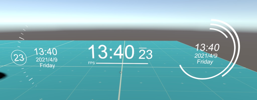 VRChat Prefab - Udon Sharp Colck Set