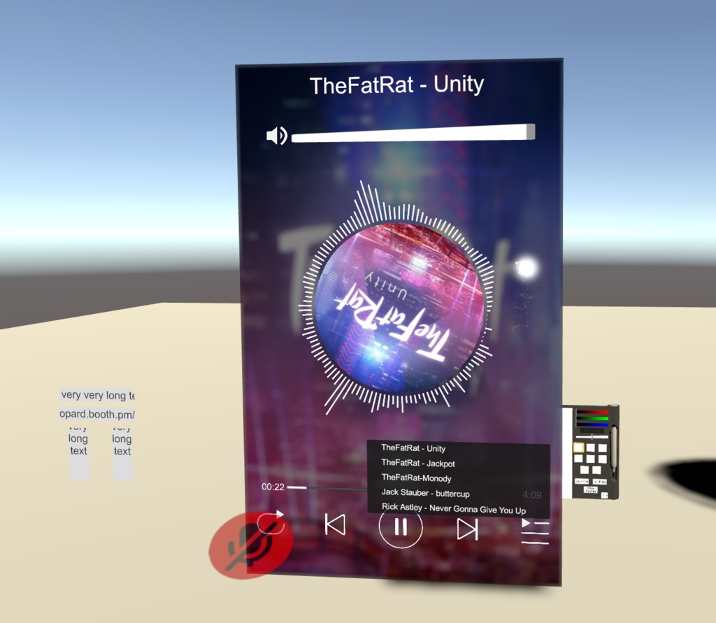 VRChat Prefabs - Udon Music Player With Spectrums