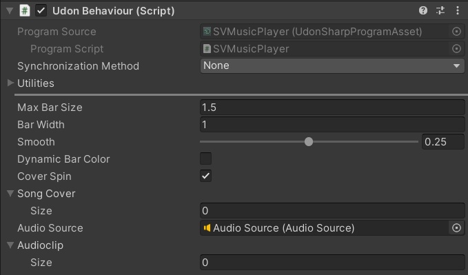 VRChat Prefabs - Udon Music Player With Spectrums