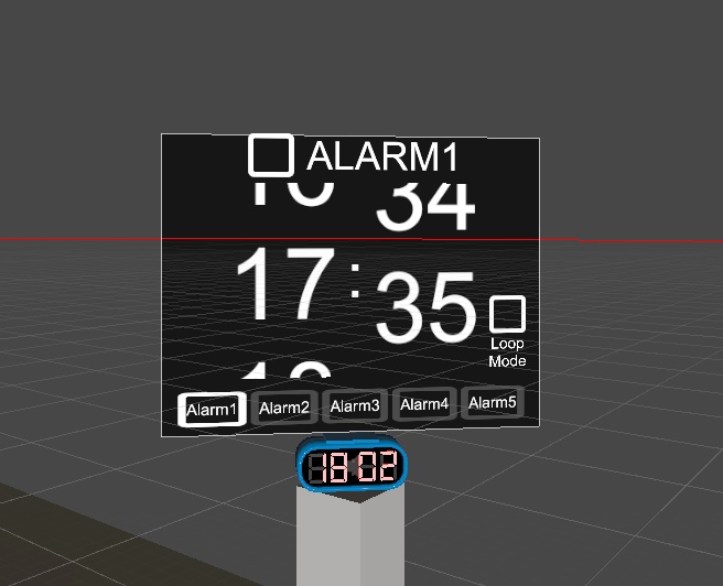 VRChat Prefabs - Udon Alarm Clock