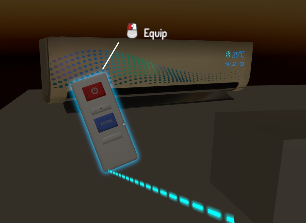 VRChat Prefab - Air Conditioner