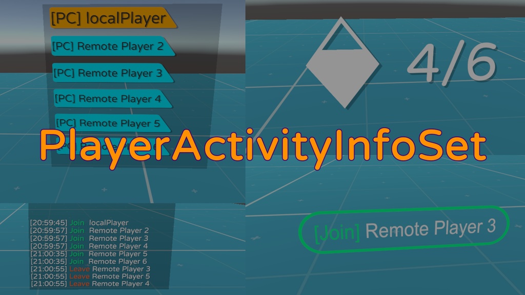 UDON Player Activity Info Set