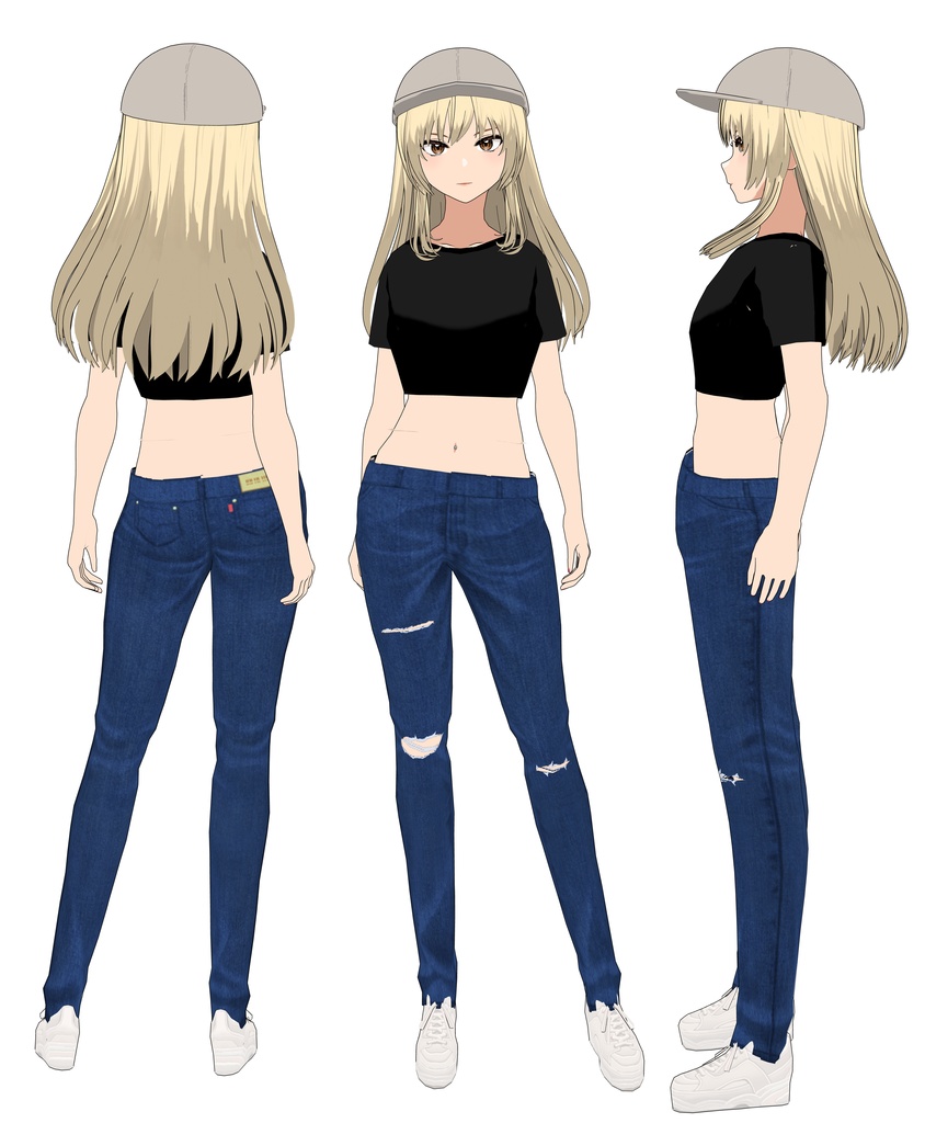 ギャルママ(VRoid・Clipstudio) - inusabure - 3/3