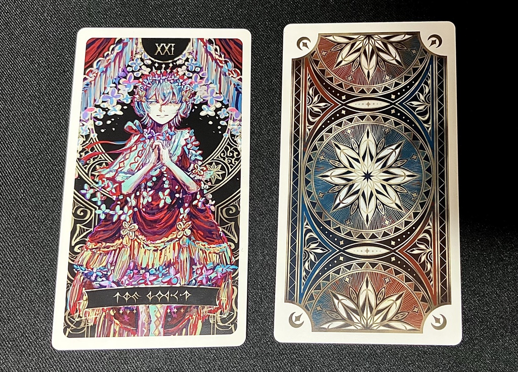【ともカズ二次創作グッズ】タロットカード「魂裏ノ花」