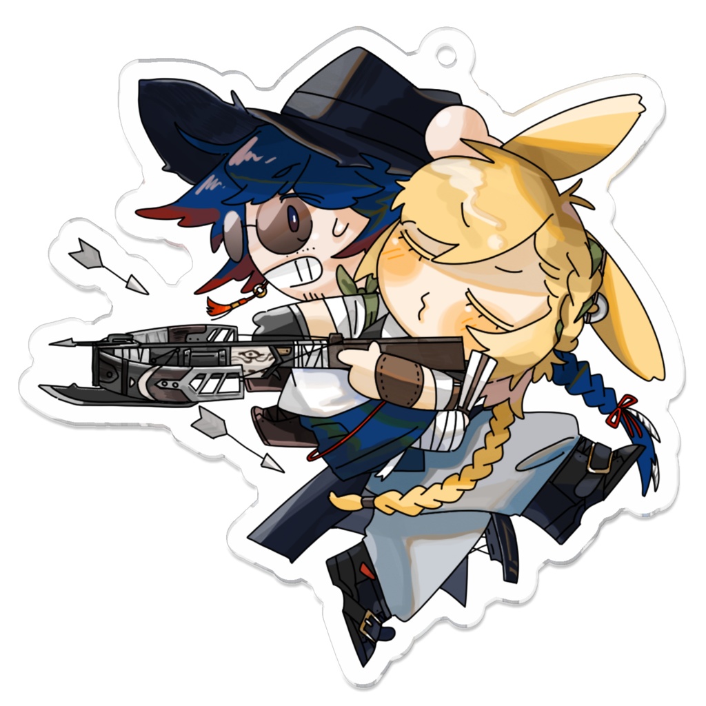 クルウユアクリルキーホルダー