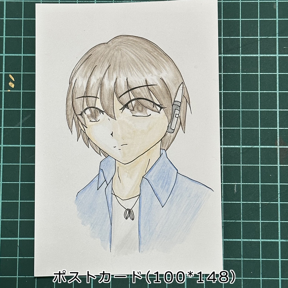 蒼井刹那キャラクターイラスト原画ガチャ