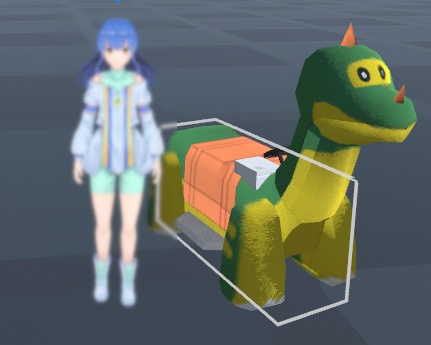 Cluster対応 メロディペット きょうりゅう