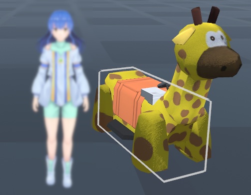 Cluster対応 メロディペット キリン