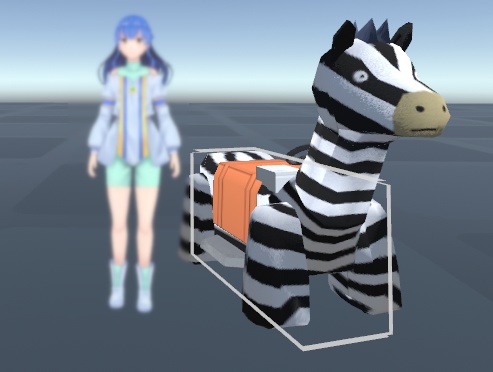 Cluster対応 メロディペット シマウマ