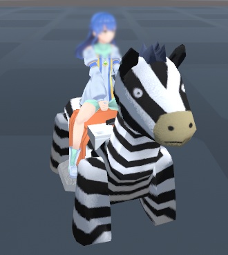 Cluster対応 メロディペット シマウマ