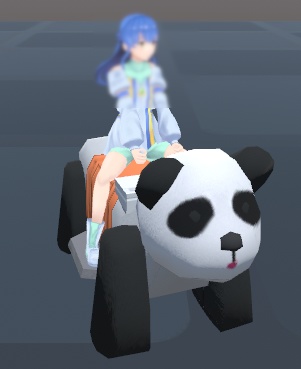 Cluster対応 メロディペット パンダ