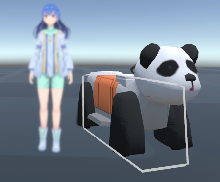 Cluster対応 メロディペット パンダ