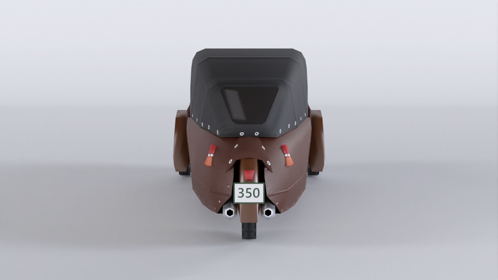 べロレックス350 ローポリ3D