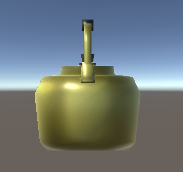 【無料】やかん ローポリ3Dデータ