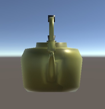 【無料】やかん ローポリ3Dデータ