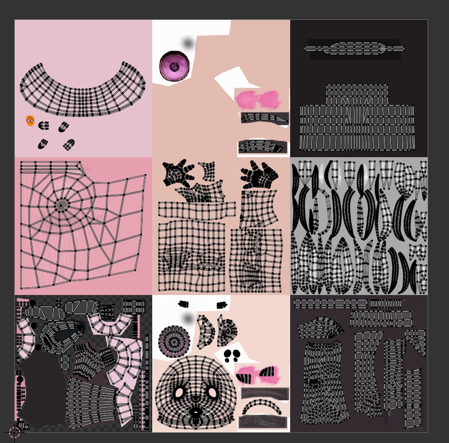 【無料】UVマップ+テクスチャ画像結合 Blenderアドオン JoinTex