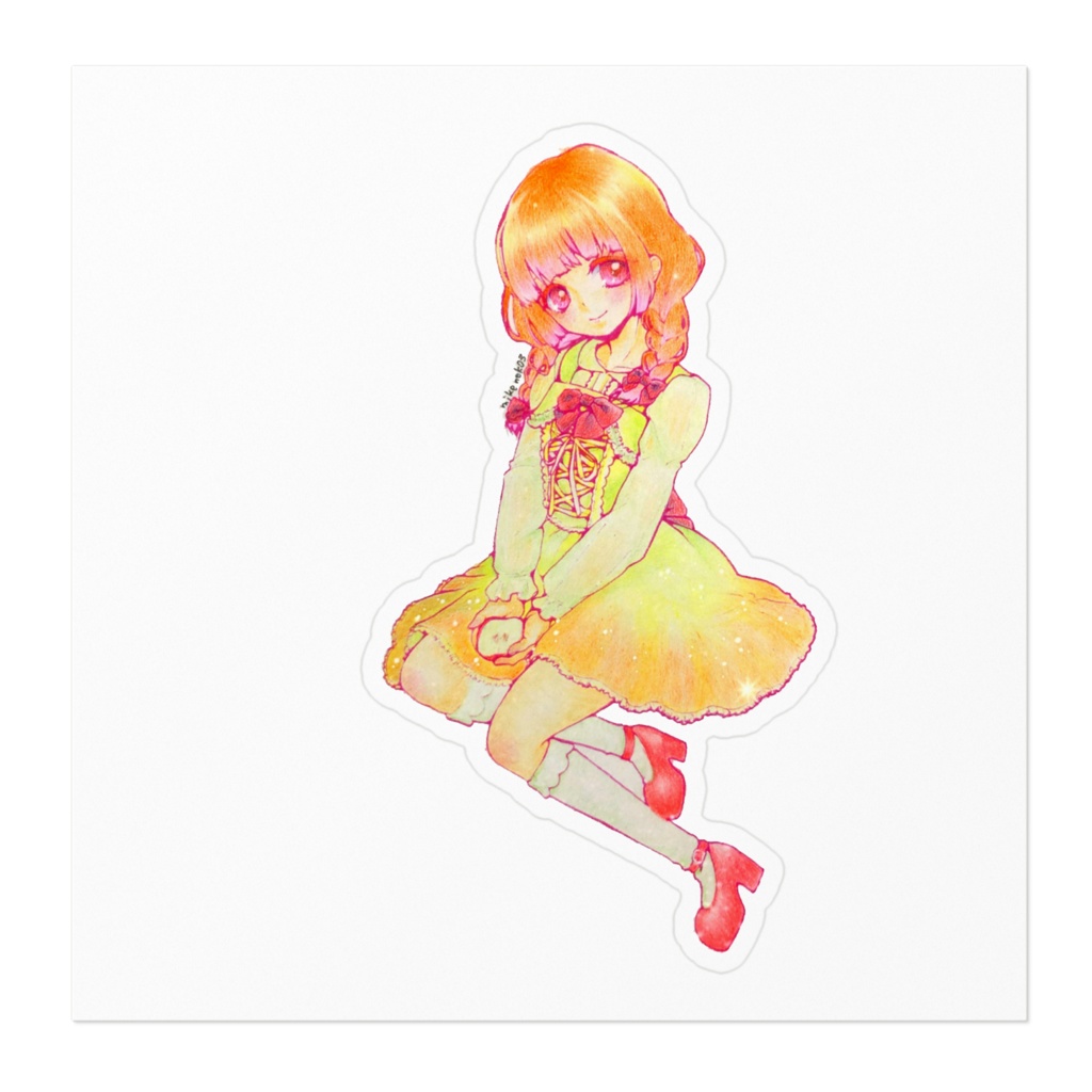 りん ステッカー