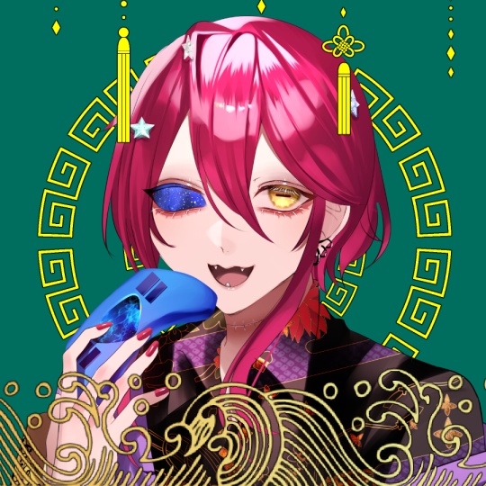 【Vtuber向け】中華系セット6種【フレーム素材】無料版
