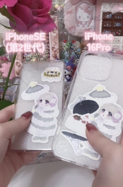 ガラスの中のクリスマスシール