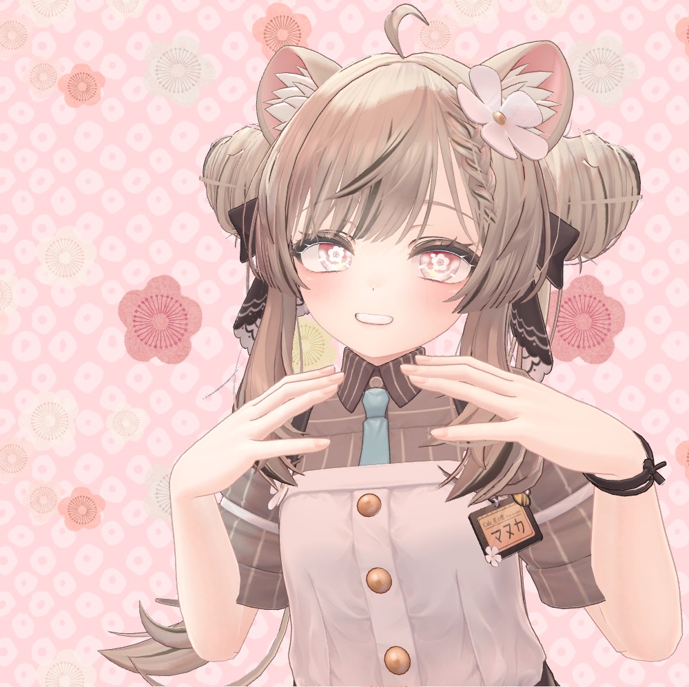 【5アバター対応】水彩風 梅アイテクスチャ