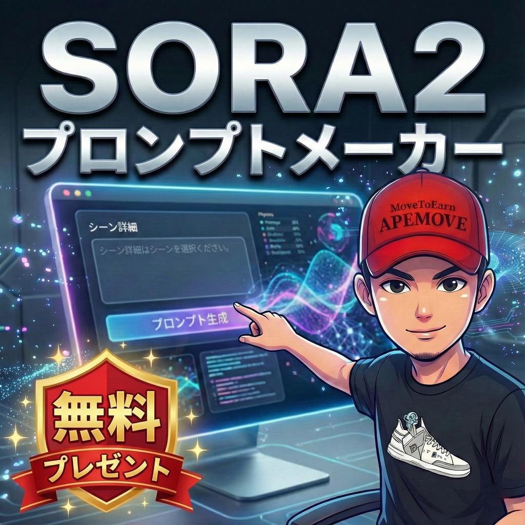 【無料】Sora 2 Architect v2.1｜動画生成AIプロンプト構築ツール (Win/Mac対応)
