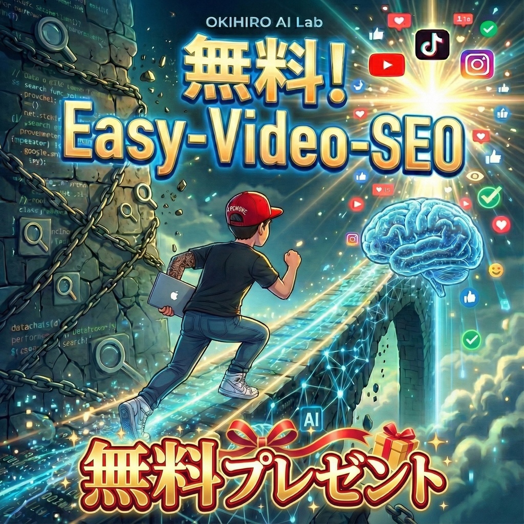【無料】Easy-Video-SEO｜AI動画SEO支援ツール (動画軽量化 & プロンプト生成)