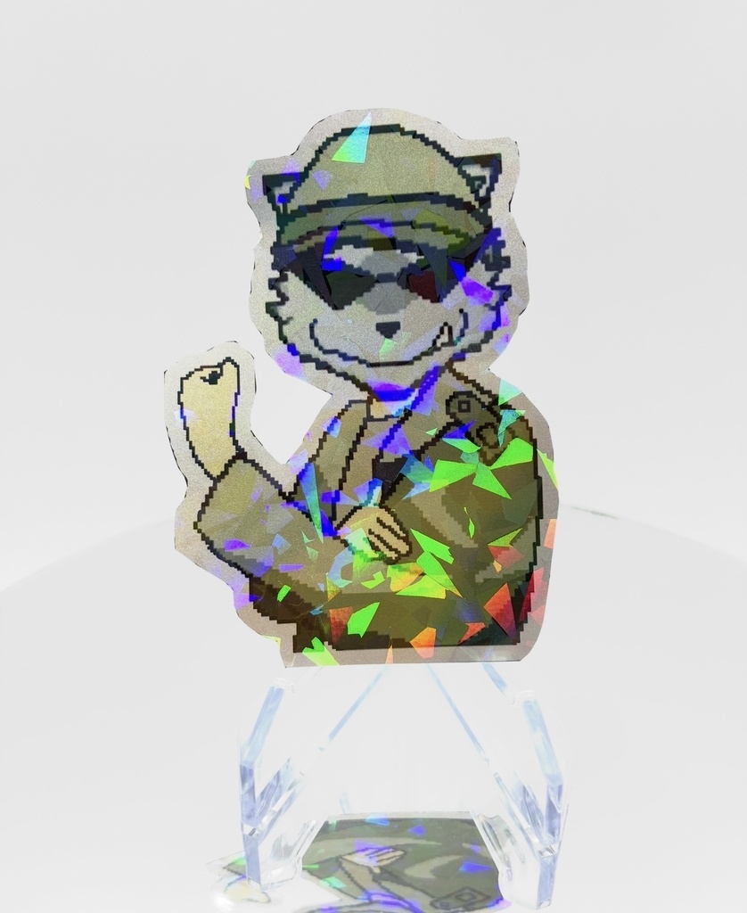 塹壕ガルルステッカー【ガルルステッカーコレクション】