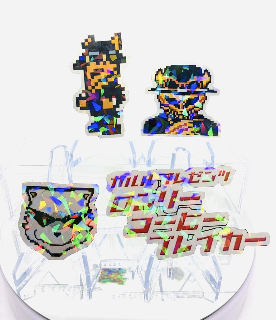 ステッカーセット「ロコブレ」【ガルルステッカーコレクション】