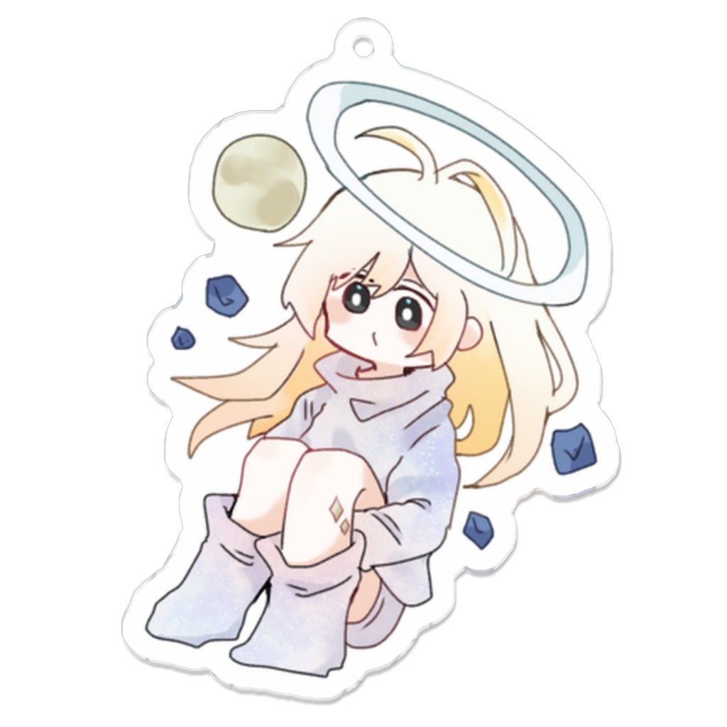 惑星ちゃん-アクリルキーホルダー