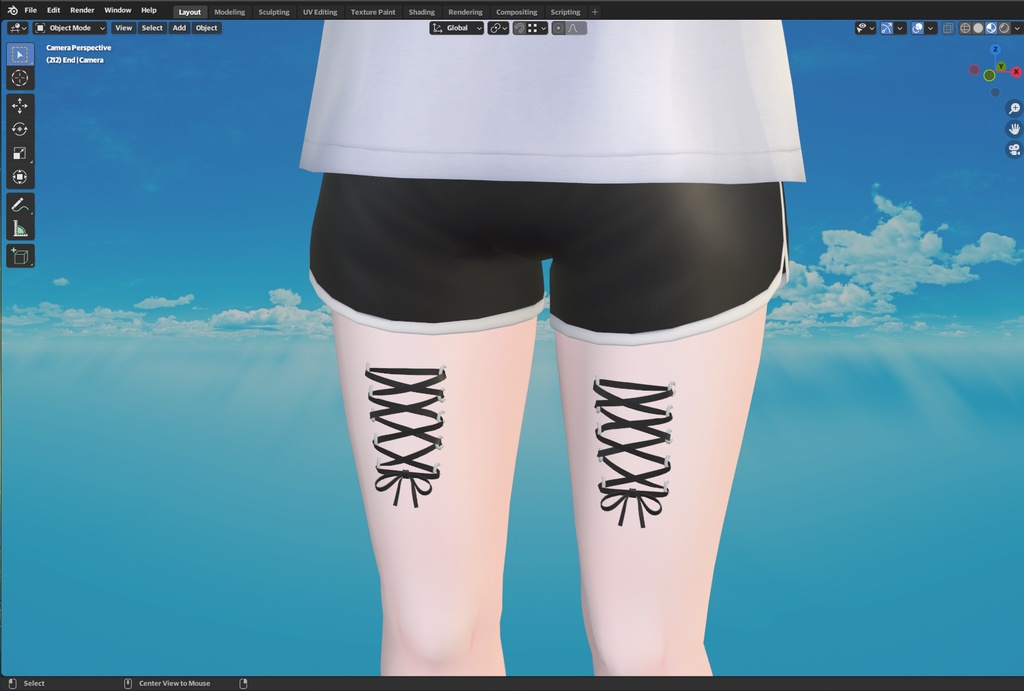 【くろなつ・桔梗対応】コルセットピアス