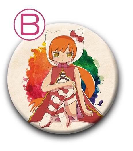 リリコスいろは まちわび缶バッジ