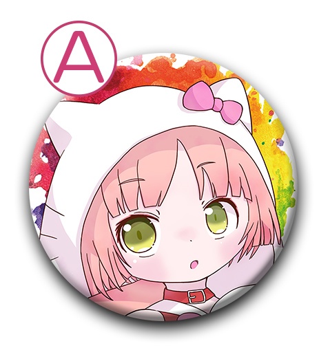 リリコスいろは まちわび缶バッジ