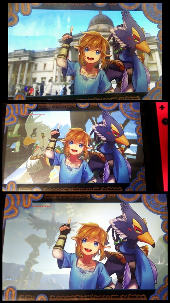 クリアポストカード リンクとリーバルのウツシエフレーム シャトー屋 Booth