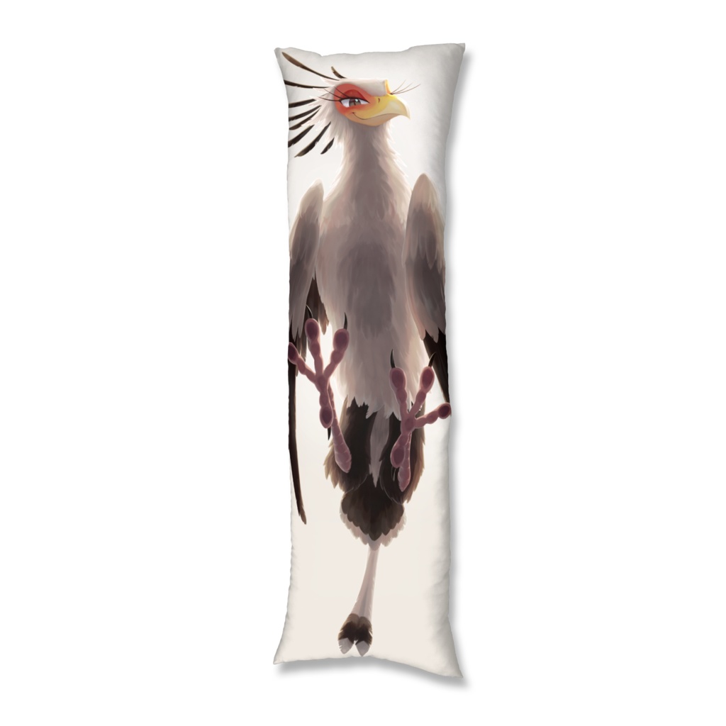 ヘビクイワシ両面抱き枕カバー