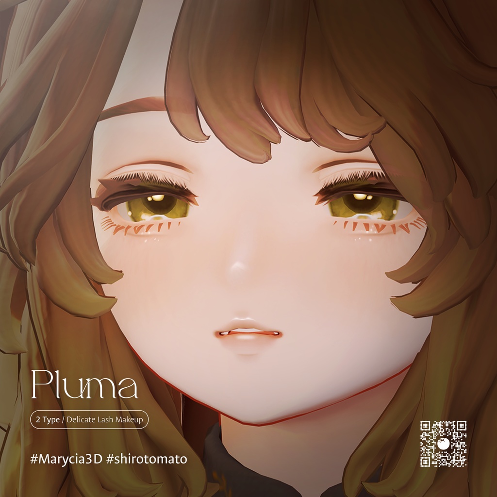 【マリシア・Marycia】Pluma makeup texture
