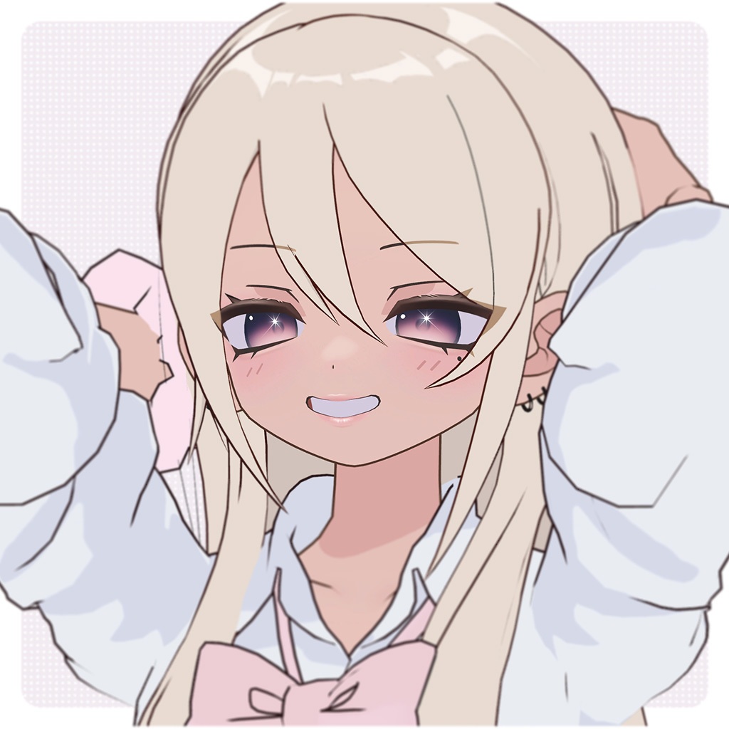 【凪夜 瑠璃・Nagiya Ruri】Eye & makeup texture