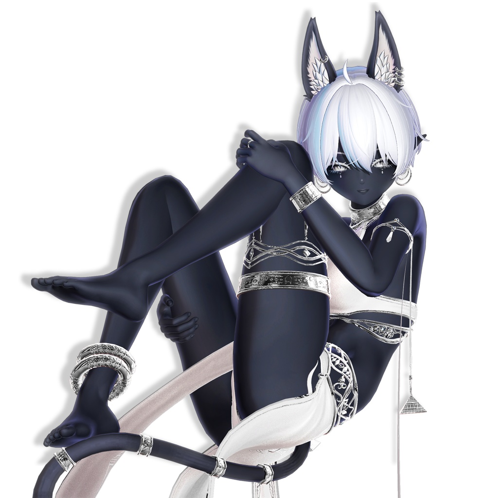 【キシャ・Kisha】Eye & tongue & makeup texture