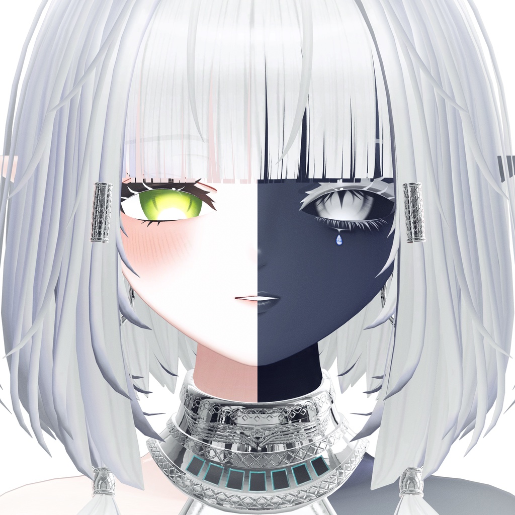 【キシャ・Kisha】Eye & tongue & makeup texture