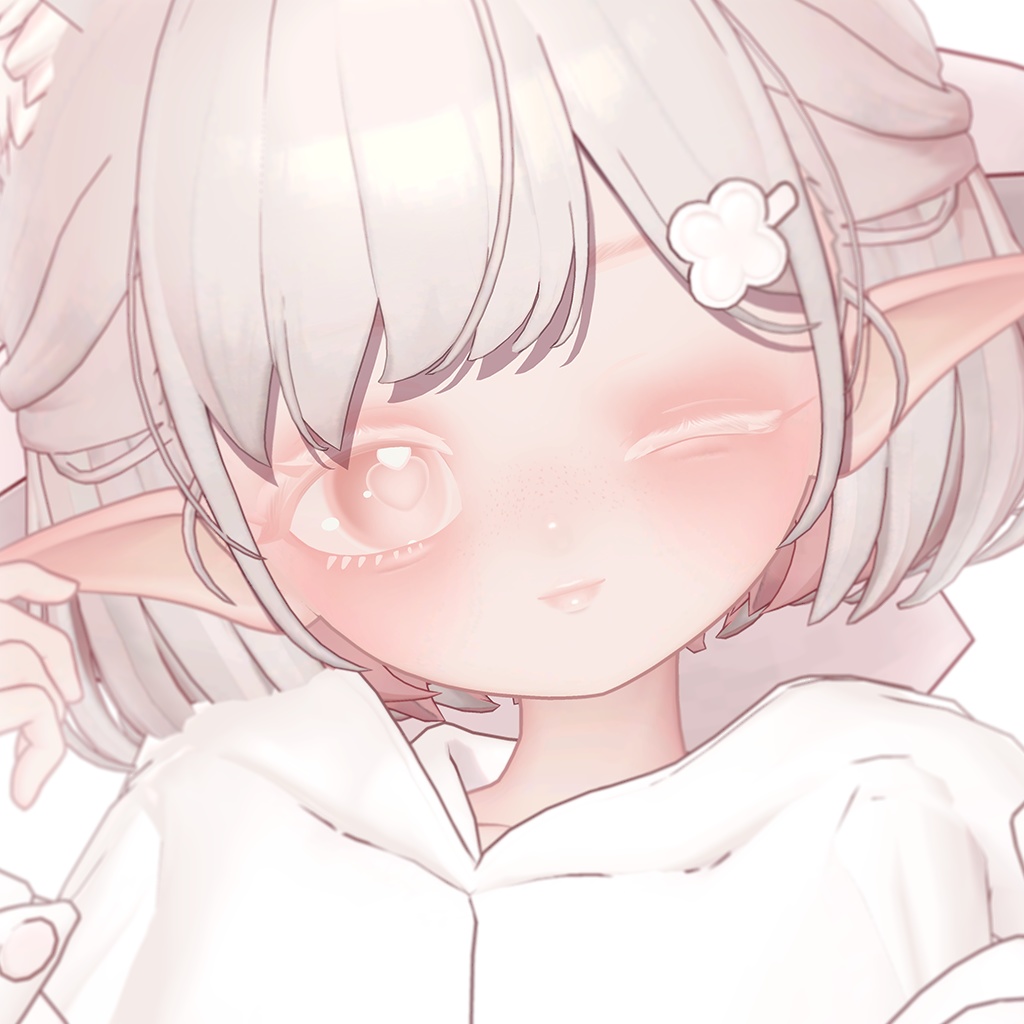 【しらつめ・Shiratsume・momo】🍑Eye & tongue & makeup texture