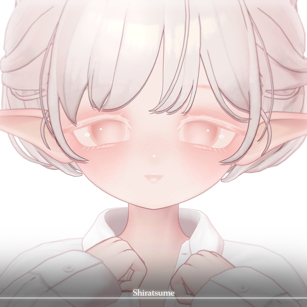 【しらつめ・Shiratsume・momo】🍑Eye & tongue & makeup texture