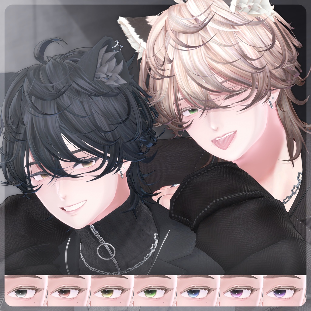 【斑霞・Hanka】Eye & makeup texture