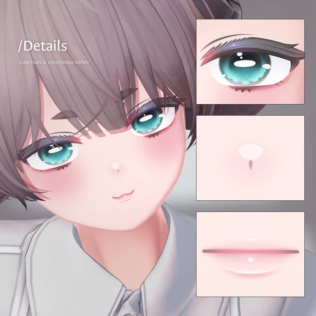 【モルン・Moln】Fluff makeup texture