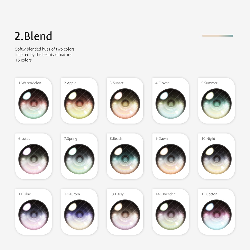 【Lume Optic対応】Solveil eye texture(30 colors)