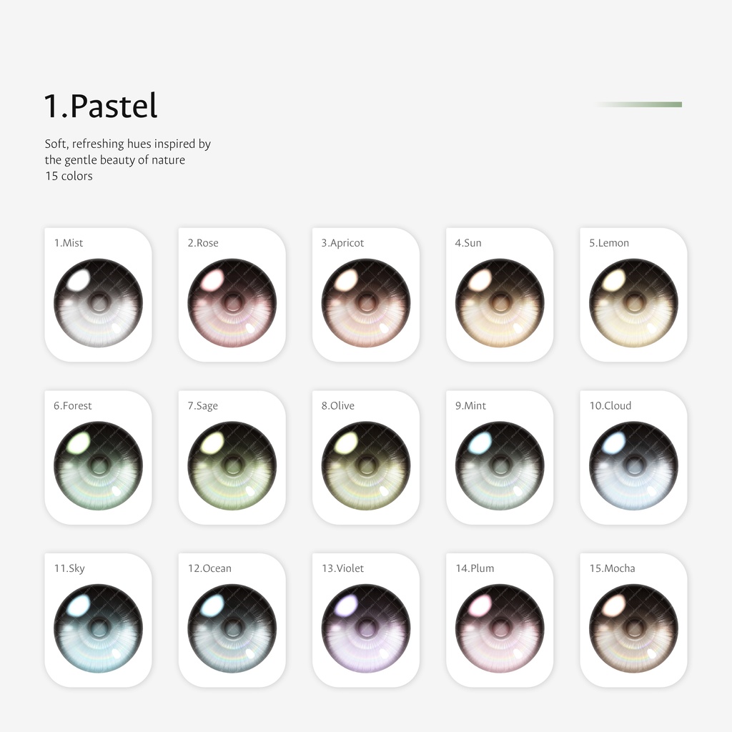 【Lume Optic対応】Solveil eye texture(30 colors)