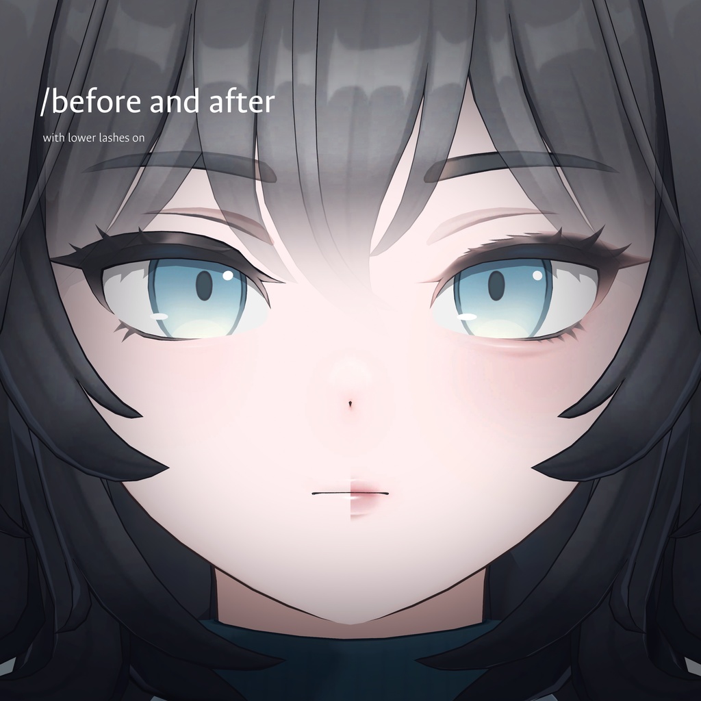 【ヒビキ・HIBIKI】Hazel makeup texture
