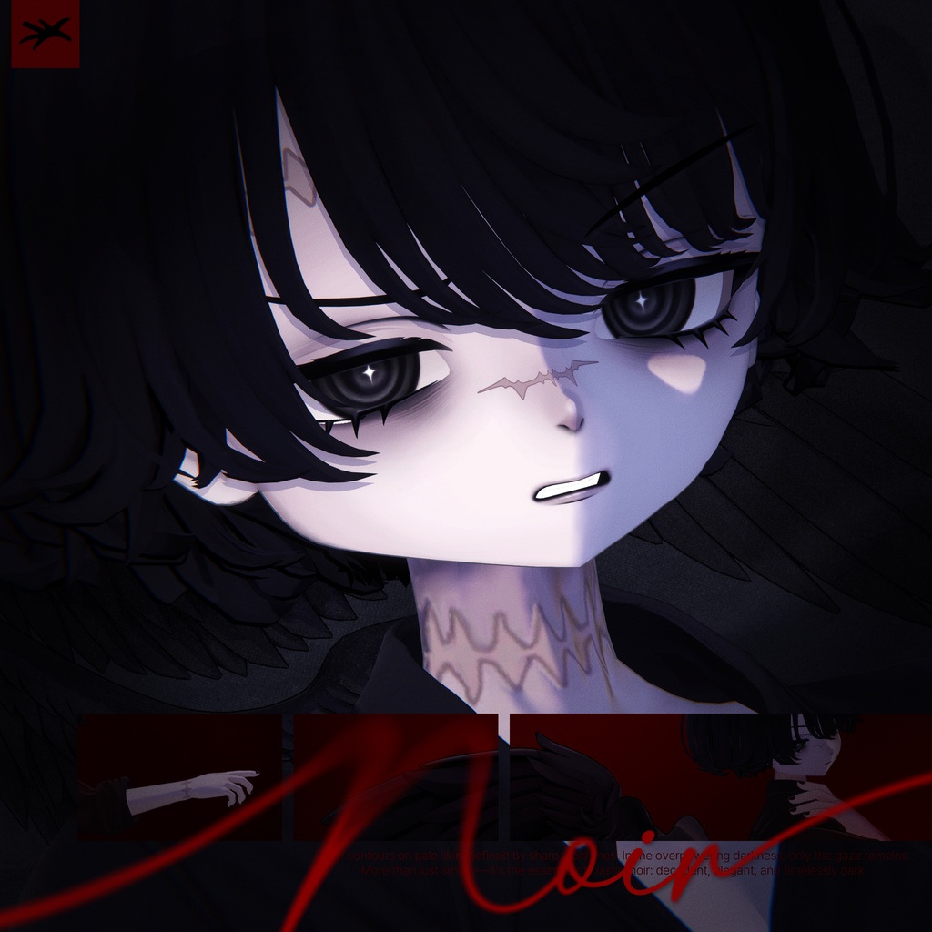 【ネハイル・Nehail】Noir eye makeup texture