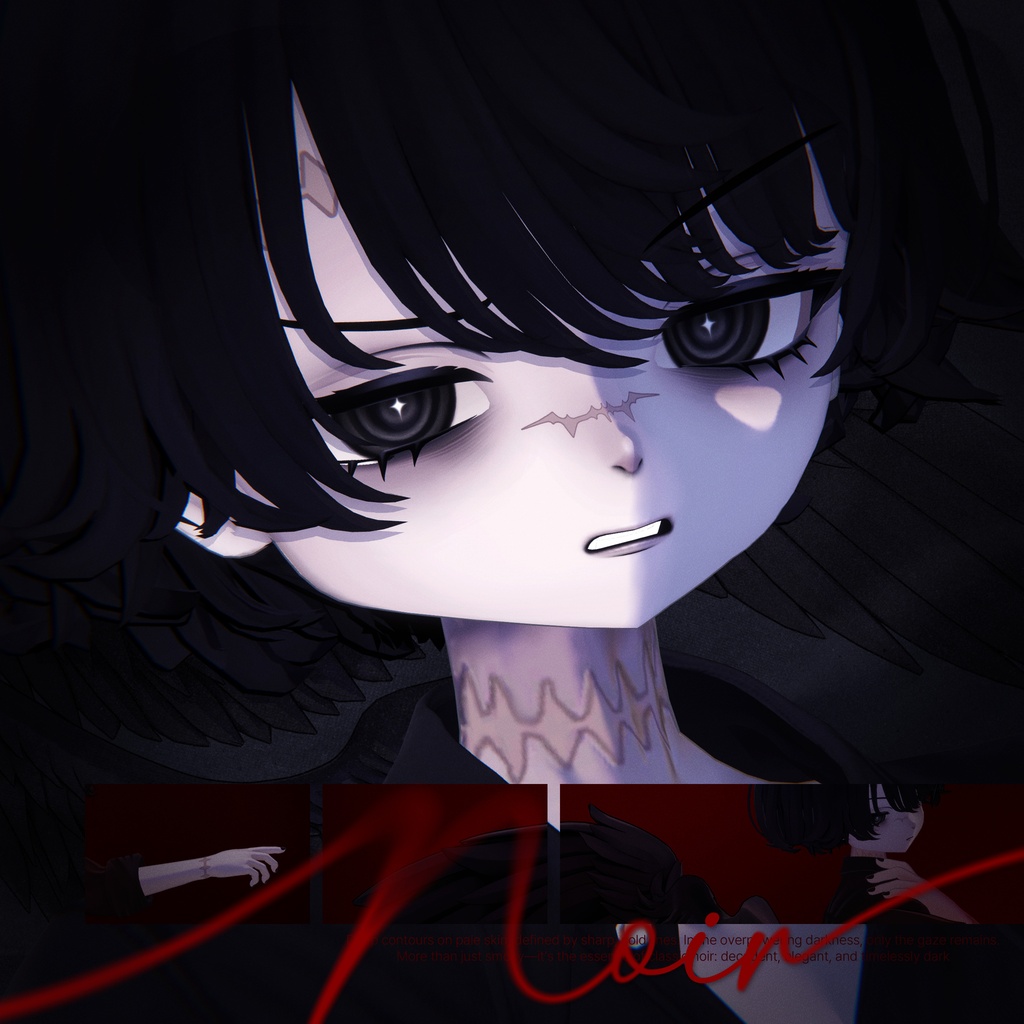 【ネハイル・Nehail】Noir eye & makeup texture